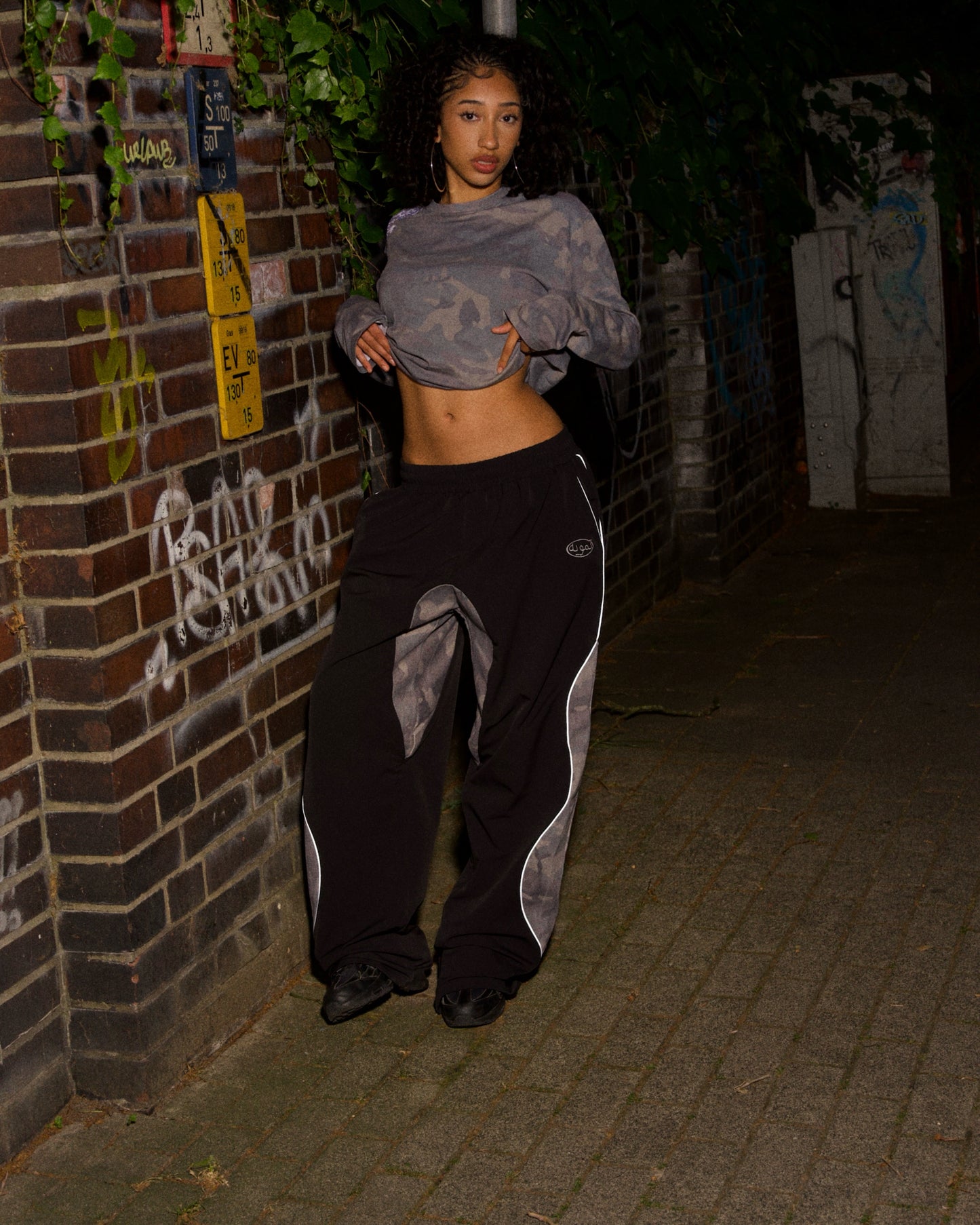 CAMO SPLIT NYLON TRACKS