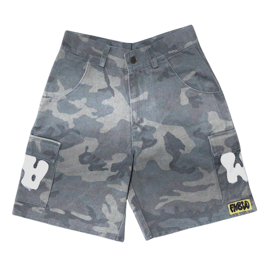 CAMO CARGO SHORTS