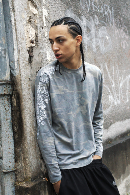 CAMO COTTON LONGSLEEVE